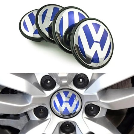 4-pak - Volkswagen VW Center Caps / Navkapslar