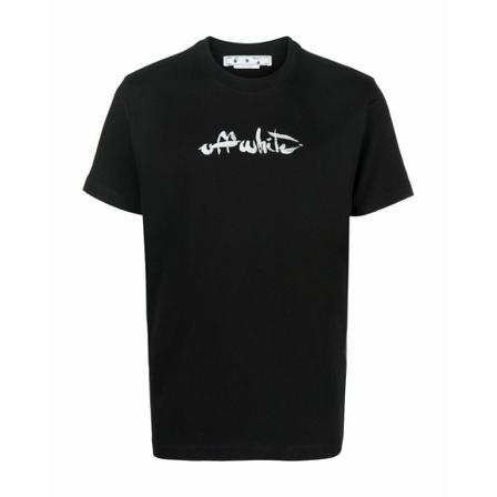 Off White T-Shirts Sort, Herre