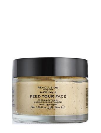 Revolution Skincare X Jake – Jamie Cocoa & Oat Moistu Beauty WOMEN Skin Care Face Face Masks Detox Mask Beige Revolution Skincare