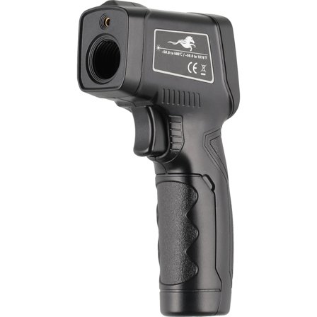 Mustang Infrarødt termometer for pizzaovn' - 'Svart