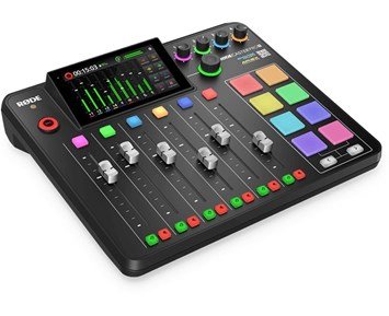 Røde-RodeCaster PRO II Podcast Mixer-Kraftig miksebord for podkast, streaming og musikkinnspilling-Computer accessories-Streaming