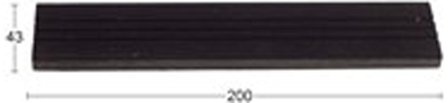 Habo 24588 Pind sort, Dør- & vinduesbeslag