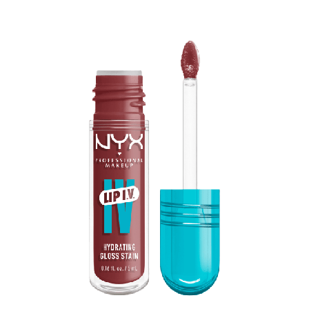 NYX Professional Makeup Lip I.V. Läppglans Unisex Rosa 5 ML