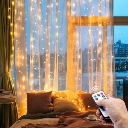 300 LED USB-verhovaloverhovalosarja, juhlavalaistus, kodin sisustus W