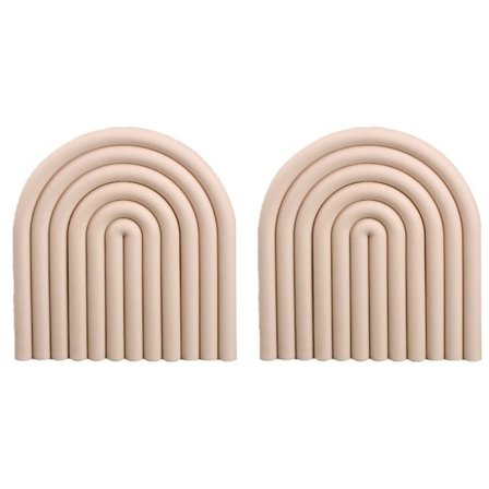 IC Silikon Avtagbare Regnbueunderlag Sklisikker Koppeduk Varmestyrende Puter Underlag Underlag Hjeminnredning Form5