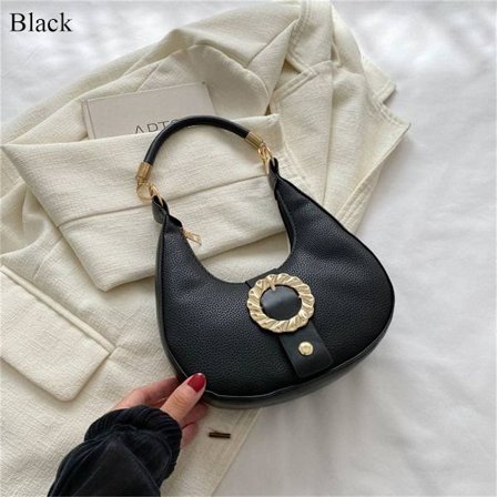 Olkalaukku Kainalolaukut MUSTA