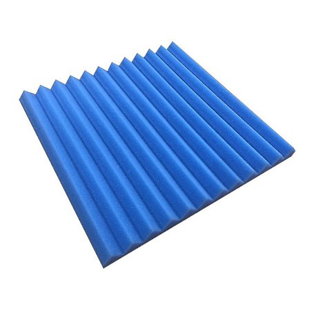 12 stk. Lydisolerende bomuldstrekantriller Lydabsorberende skumbræt