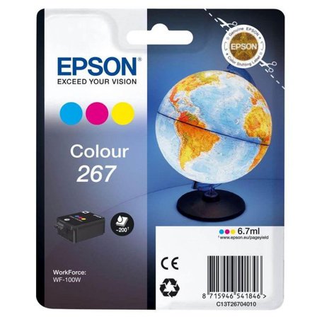 EPSON Bläckpatron C13T26704010 CMY - Lyreco - Toner och bläck - Bläckpatroner - Bläckpatroner Epson