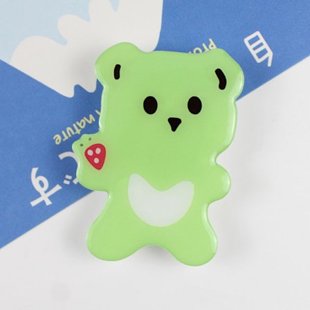 Två specialformade epoximobiltelefonback Stick bärbara krockkuddefästen