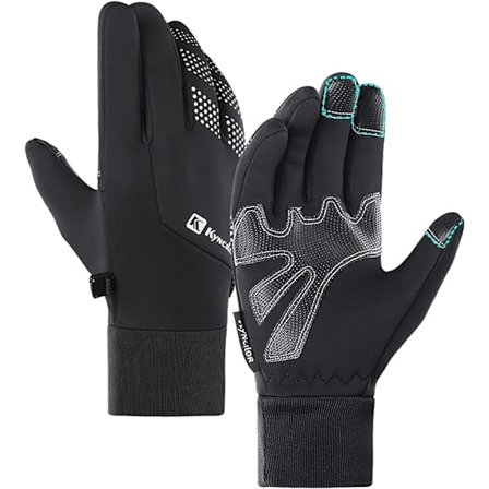 Talvitermiset hanskat kosketusnäyttöhanskat liukastumattomat kämmenet tuulenpitävät