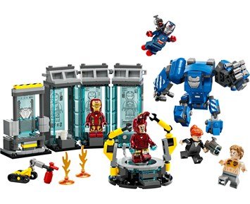 LEGO-Super Heroes Marvel Iron Mans laboratorium: Draktgalleriet 76315-LEGO Iron Mans laboratorium: Draktgalleriet 76315-LEGO-LEGO