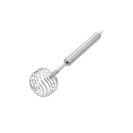 Rostfri manuell visp skummare mixer äggvisp omrörare K