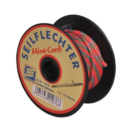 Minicord novolene 2mm. 10m punottu. valikoituja. 255 daN