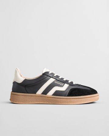 GANT Damen Cuzima Sneaker aus Leder (38) Schwarz