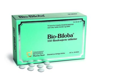 Pharma Nord Bio-Biloba tabletter 150 stk