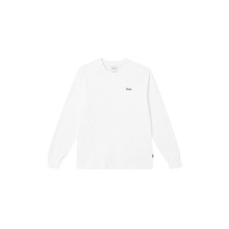 Forét Wind Longsleeve t-shirt Hvid, Herre Langærmet