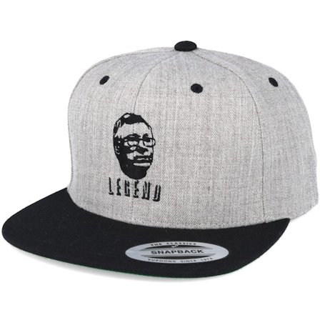 Forza - Grau snapback Cap - Legend Grey/Black Snapback @ Hatstore