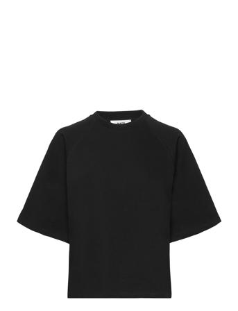 Heavy Single Trista Tee T-shirt Top Sort Mads Nørgaard