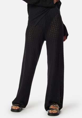 VERO MODA Vmiberia Hw Knit Pants Black Klær