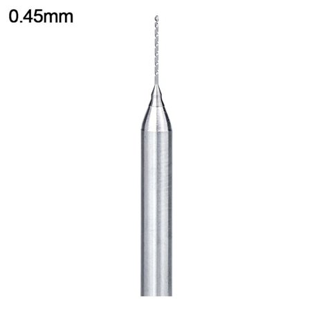 Massivt tungsten hårdmetal bor 0,45MM