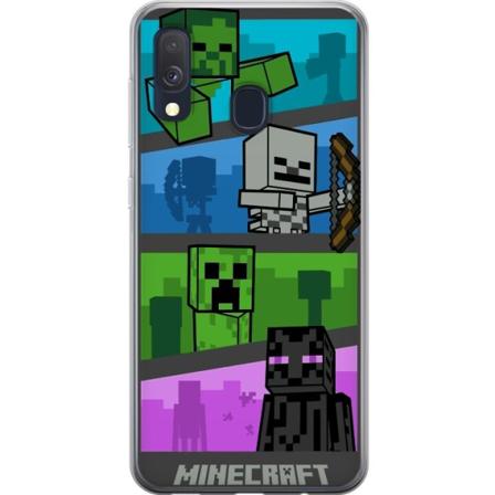 Samsung Galaxy A40 L pin kyv kuori Minecraft