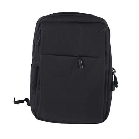 Kannettavan tietokoneen matkalaukku, unisex, työreppu USB-latausportilla, tietokonelaukku, rento päiväreppu miehille ja naisille, musta