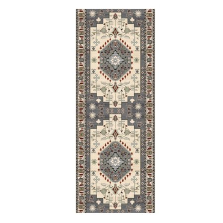 Gangstedsmatte, Vaskbar Matte, Sklisikker Vannbestandig Gulvteppe, Lavt Flor Mykt Vintage Teppe for Entré Soverom Vaskerom Innendørs, Stil 11