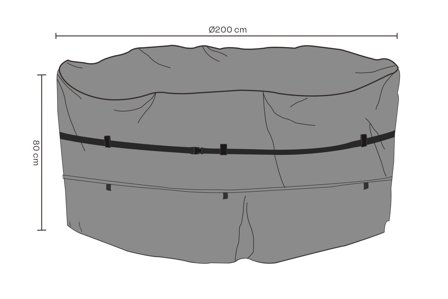 Brafab Andas Möbelskydd matgrupp, Utemöbler