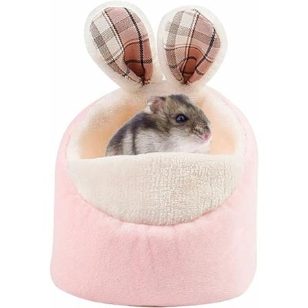 Husdjursbädd Varm Hamsterbädd för vintern (Rosa)-