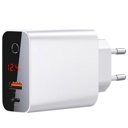 Genomtänkt Type-C USB Väggadapter BASEUS