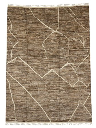 Groot Berber Style Vloerkleed 273X378 Wol