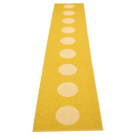 Pappelina Pappelina Vera Pop matta 70 × 360 cm, mustard/yellow | Inredning > Mattor | Bagaren och Kocken