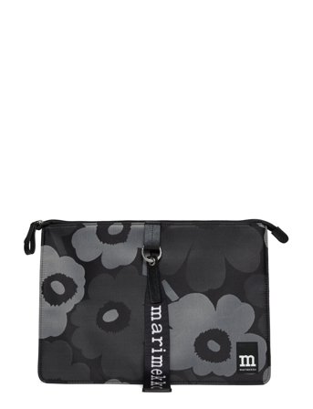 Marimekko Sleeve 13" Unikko - Black - ONE SIZE