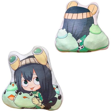 Anime Pehmolelu Tyyny Kudde MHA Asui Tsuyu Sarjakuva Pehmeä Pehmo