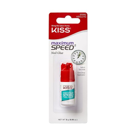 Kiss Kiss Maximum Speed Nail Glue - KBGL01, Makeup, Kunstige Negle Og Tilbehør, Neglelim