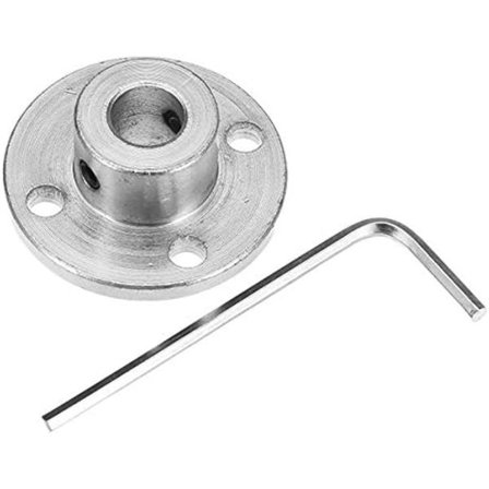 8 mm kopplingsfläns i stål, styv fläns, motorstyrningspinne, axel