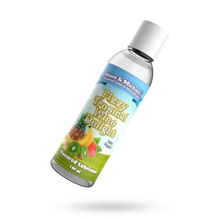 Fizzy Tropical Wine Delight - Smaksatt Glidmedel- Vuxen.se - Smaksatt & ätbart - Massageoljor, ätbar body paint, bj blast, bj spray