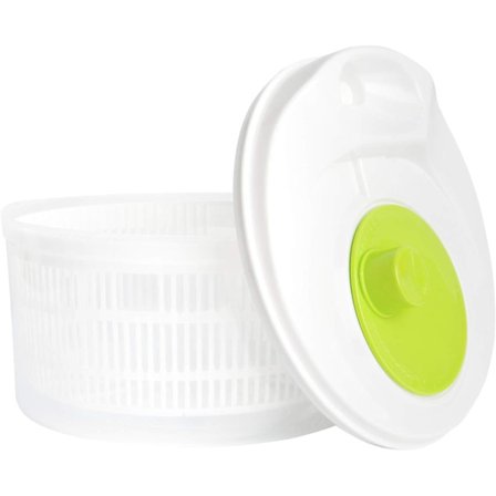 Muovinen suuri salaattilinko lehtikuivain salaatti vihannes valutuslaite