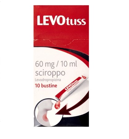 Levotuss Sciroppo 10 Bustine 60mg/10ml
