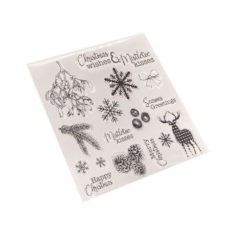 Klar Silikone Stempel Jule Dekorativt Stempel til Scrapbooking Indpakning