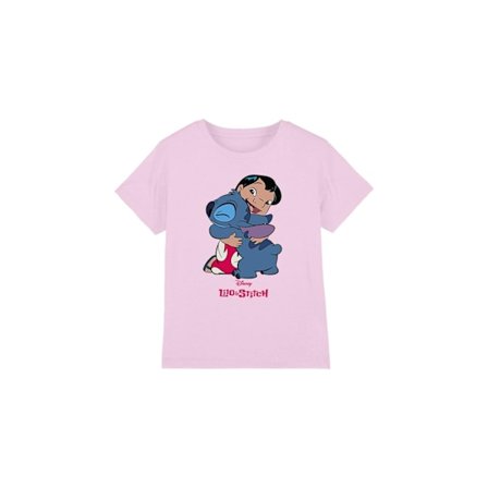 Lilo & Stitch Barn/Barn 90-tals Kram T-shirt 12-13 År Rosa