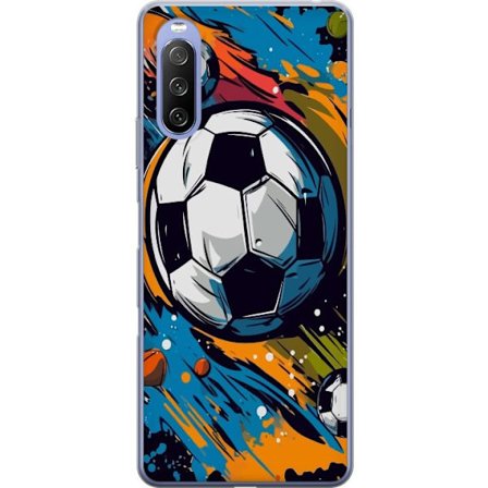 Mobilskal till Sony Xperia 10 III med Fotbollar