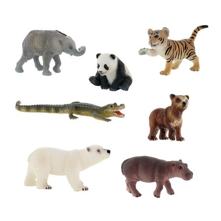 BULLYLAND Vilda djurungar 7/fp - Lyreco - Skola och förskola - Lekmaterial - Lekfigurer - Djur