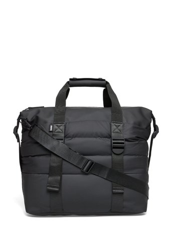 Rains Puffer Mix Weekend Bag Small W3 - Black - ONE SIZE
