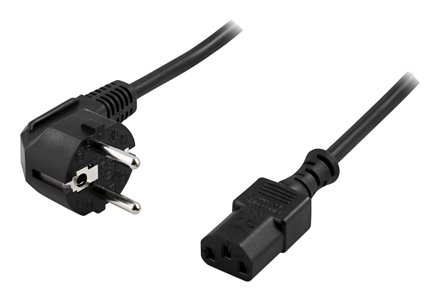 Deltaco DEL-109-LSZH - strømkabel - CEE 7/7 til IEC 60320 C13 - 2 m