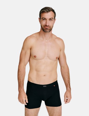 Danish Endurance Men's Classic Trunks 3-Pack - Black - XL