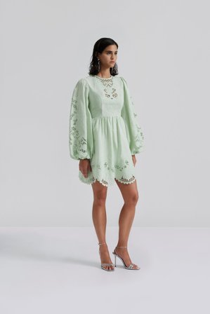 Malina - Molly mini dress - S - Mint