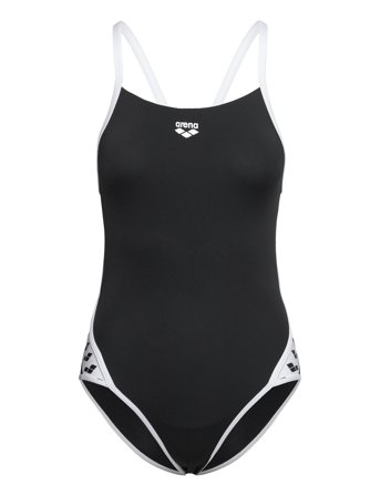 W Team Stripe Super Fly Back Piece Black-White Black Arena