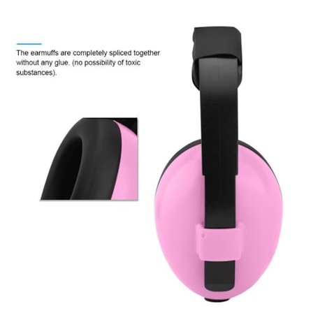 EJ.life Barneselbeskyttelse, Baby Øreklokker, Støyreduserende Øreklokker for Barn, Støyreduserende Hodetelefoner for Babyer