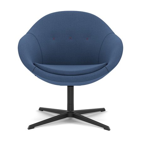 Varier Furniture Kokon Club - Blue Wool - Black base